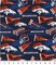 Licensed NFL Denver Broncos Retro Cotton 14444D Fabric by the Yard
